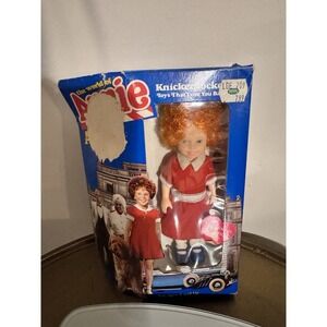 The World Of Little Orphan Annie Doll *no Locket* Knickerbocker Play You Vintage